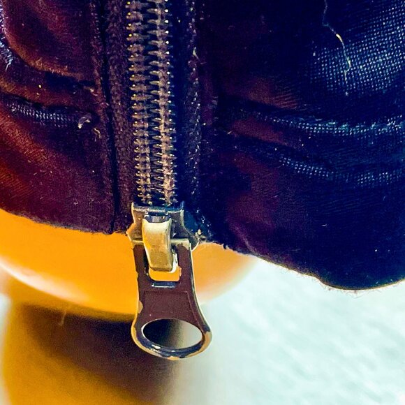 ▪️VTG▪️KAPPA▪️90's Y2K Navy Zipper Hem Embroidered Appliqué Logo Jogger Pants - Picture 7 of 8